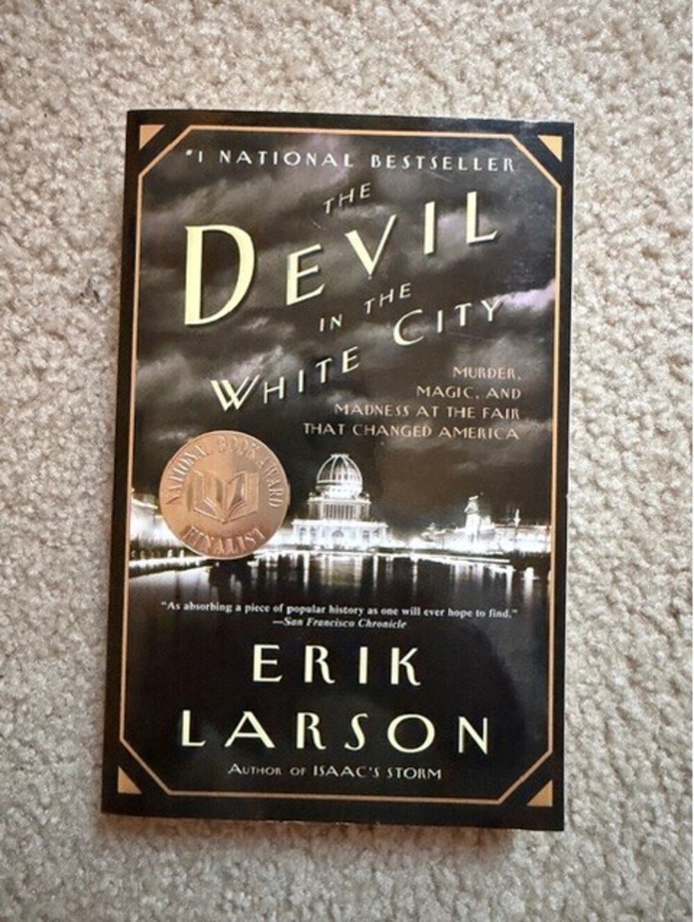 The Devil in the White City - Erik Larson - Vintage Paperback
